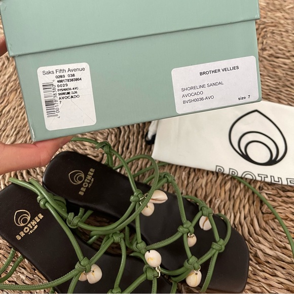 Brother Vellies Shoreline seashell sandals - Picture 6 of 7